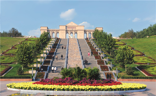 公司參與建設(shè)陽(yáng)泉市北山公園工程